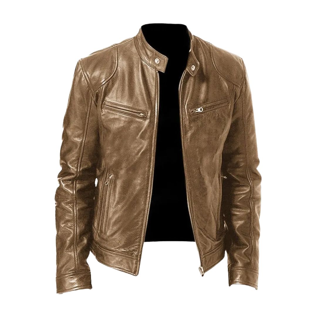 Harlan | Classic Leather Jacket