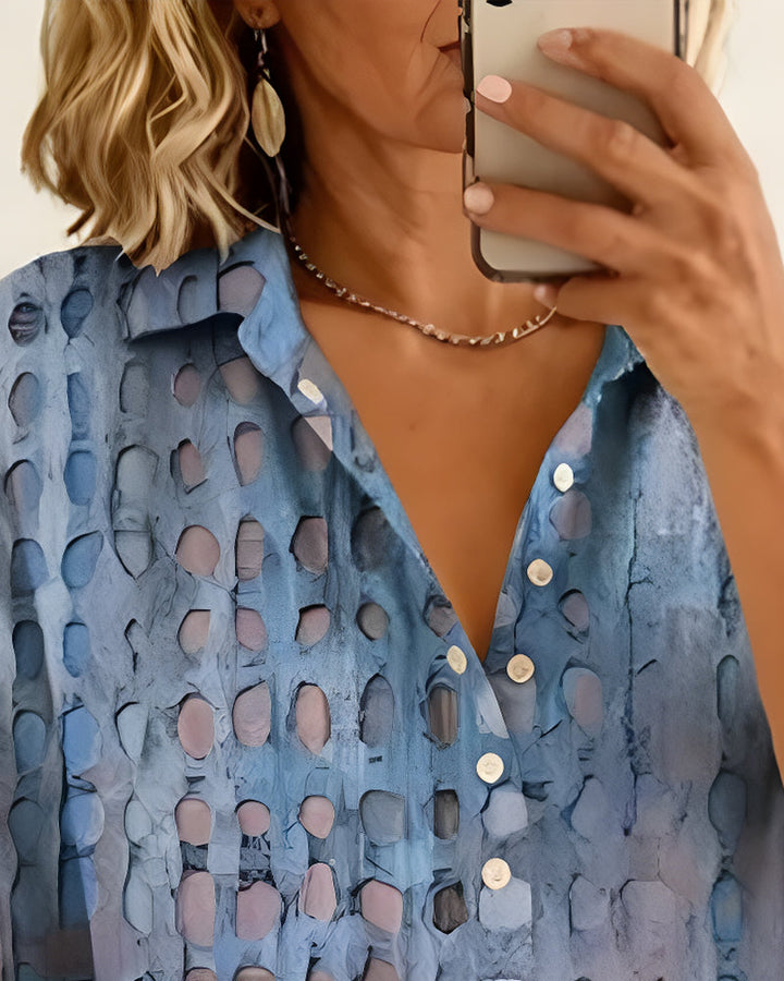 Prudence | Elegant Collar Blouse