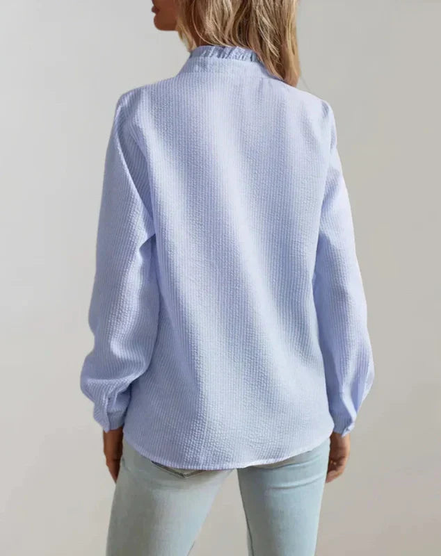 Natalie | Blouse with Ruffles